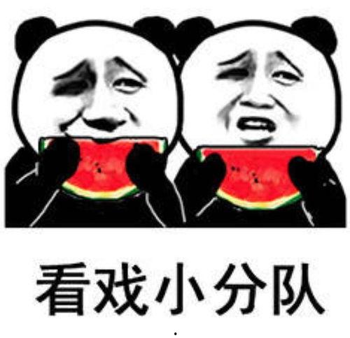 吃瓜表情包的意思是什么